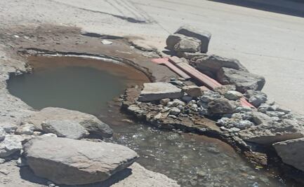 Tultitlán: Después de cinco meses de reportes, reparan fuga de agua en El Paraje Fimesa