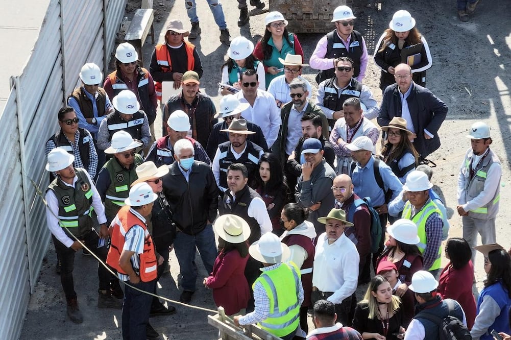 Chalco avanza en la construcción de su nuevo sistema de drenaje, una solución integral para combatir las inundaciones y mejorar la calidad de vida de sus habitantes. Foto: Especial