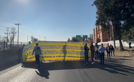 Bloqueo total: Vecinos de Cuautitlán Izcalli toman la México-Querétaro para exigir fin de proyecto vial