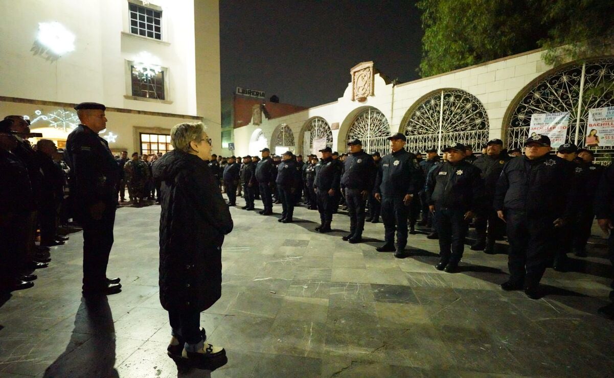 La alcaldesa de Los Reyes La Paz solicitó a la Marina por más seguridad. Foto: Especial