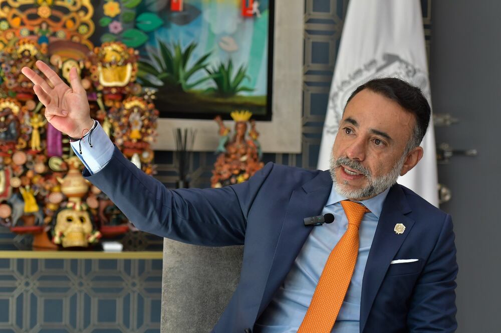 Fernando Flores Hernández, el alcalde de Metepec. Foto Arturo Hernández