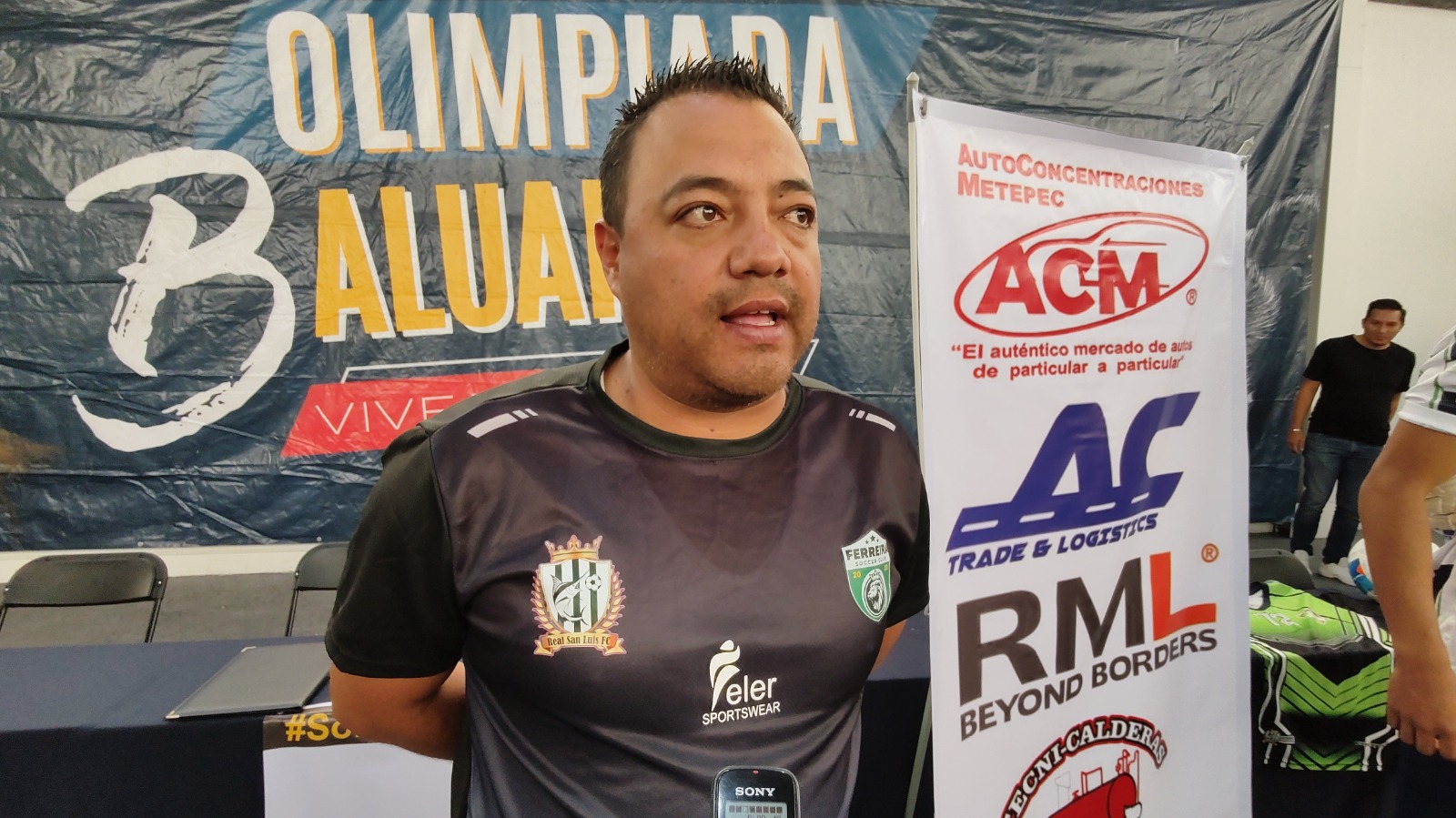 Marco Antonio Ferrerira Espinoza, Entrenador Foto: Oscar Villa