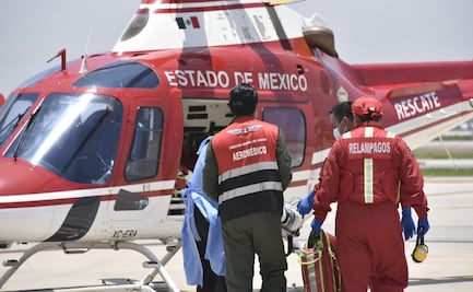 Menor con quemaduras es trasladada del AIFA a CDMX; llegó procedente de Oaxaca