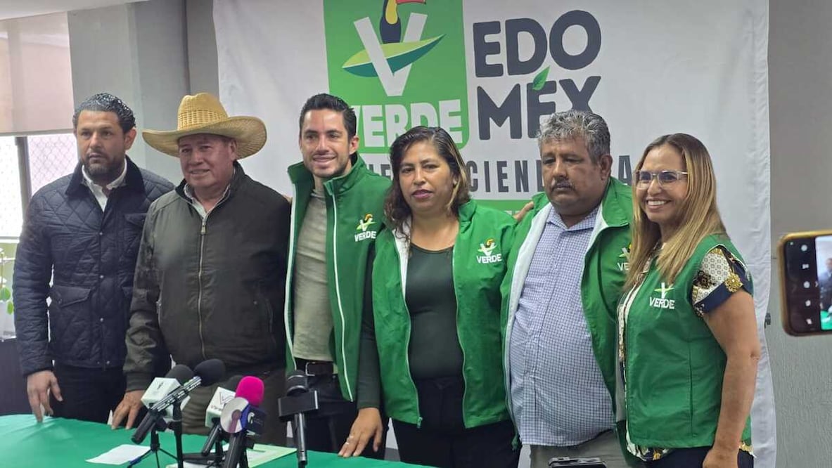 Bajo su lema “chamba mata grilla”, el líder del verde ecologista mexiquense afirmó que no se involucrarán en descalificaciones. Foto: Alma Rodríguez