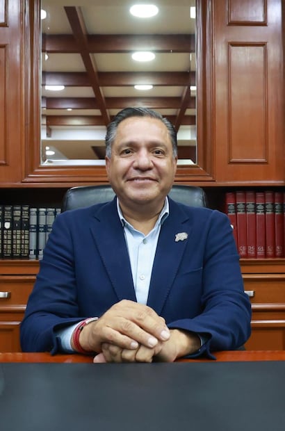 Ricardo Moreno Bastida. Foto Alejandro Vargas / El Universal