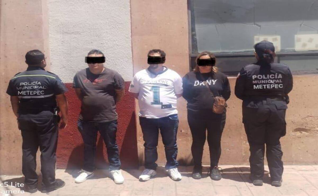 Cae banda de extorsionadores "gota a gota" en Metepec