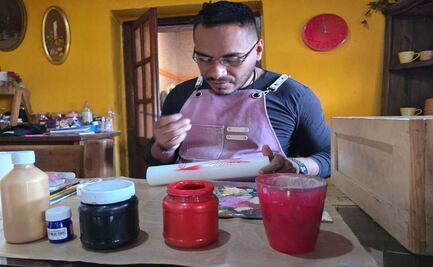 Metepec: José Olivares convierte crisis de pandemia en oportunidad para crear arte a través de cirios y velas