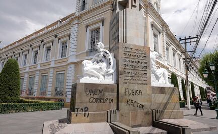 VIDEO: Estudiantes de Derecho de la UAEMéx rechazan unirse al paro y denuncian manipulación política
