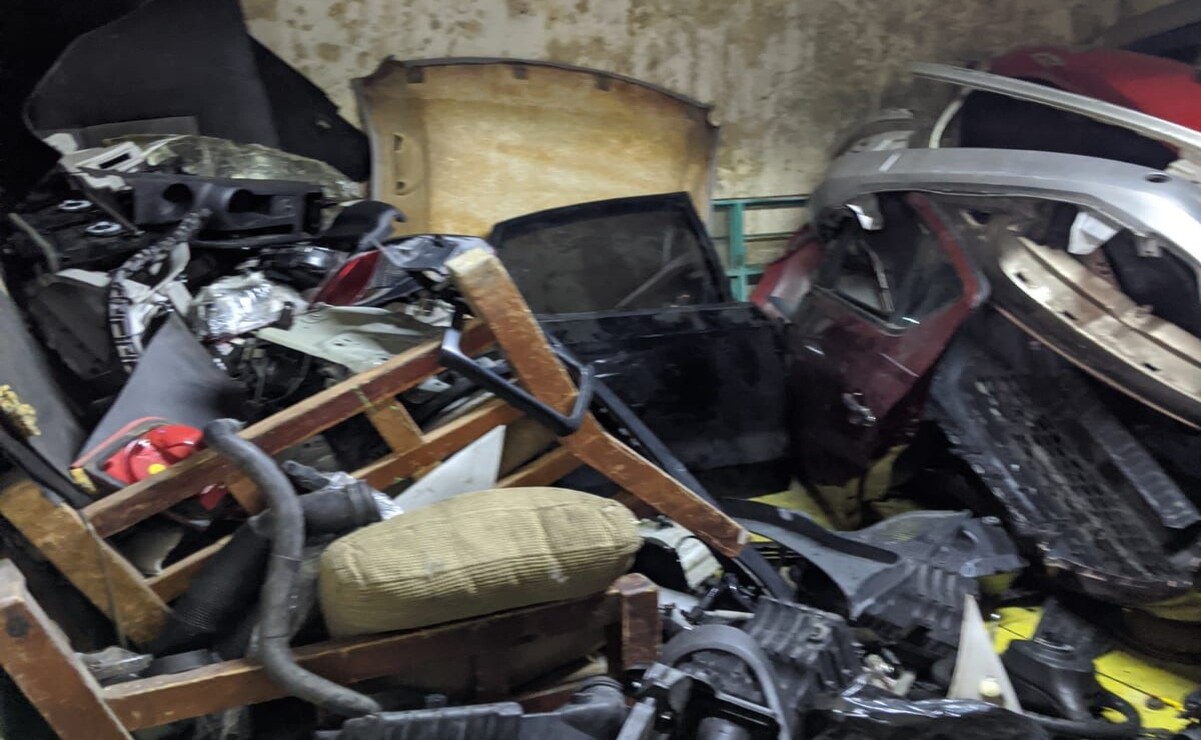 Aseguraron dos toneladas de autopartes robadas / Foto Especial