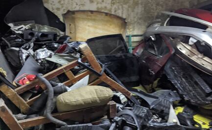 Golpe a la delincuencia en Nezahualcóyotl: Aseguran dos toneladas de autopartes robadas