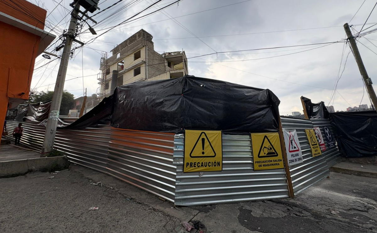 Empieza el fin del peligro: Demolición controlada de edificio en riesgo en Naucalpan, con apoyo a familias. Foto: Arturo Contreras