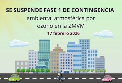 Se suspende la Contingencia Ambiental en el Valle de México: ¿Qué autos circulan mañana?