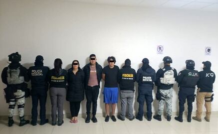 Detienen a tres personas sospechosas de extorsión e intimidación a comerciantes en Metepec