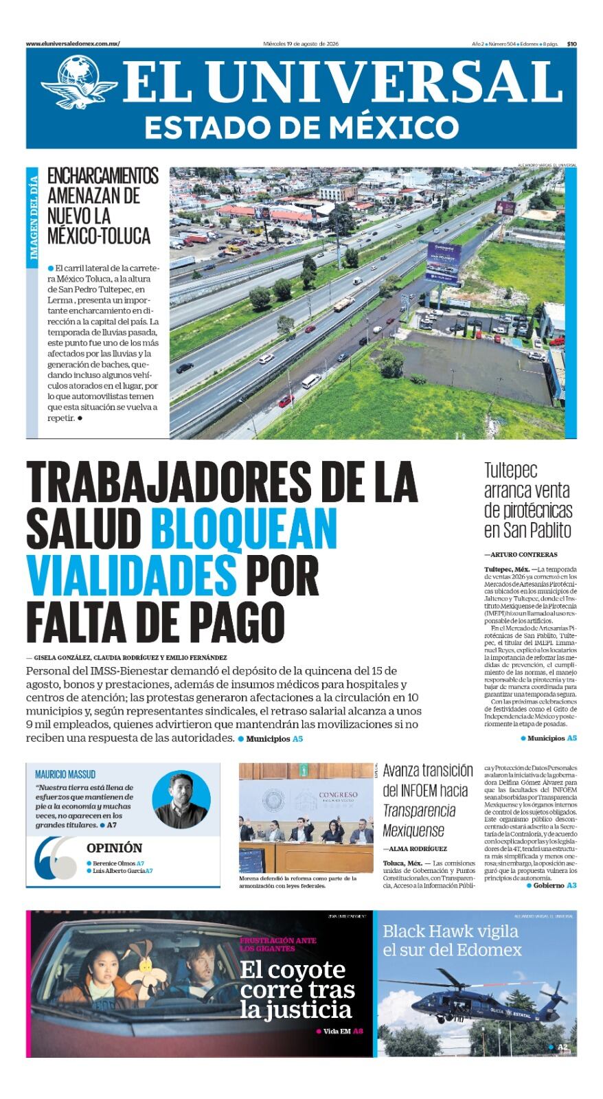 Portada 19 de agosto de 2026