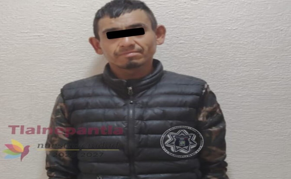 Persecución policial en Tlalnepantla termina con la captura de ladrón de celulares