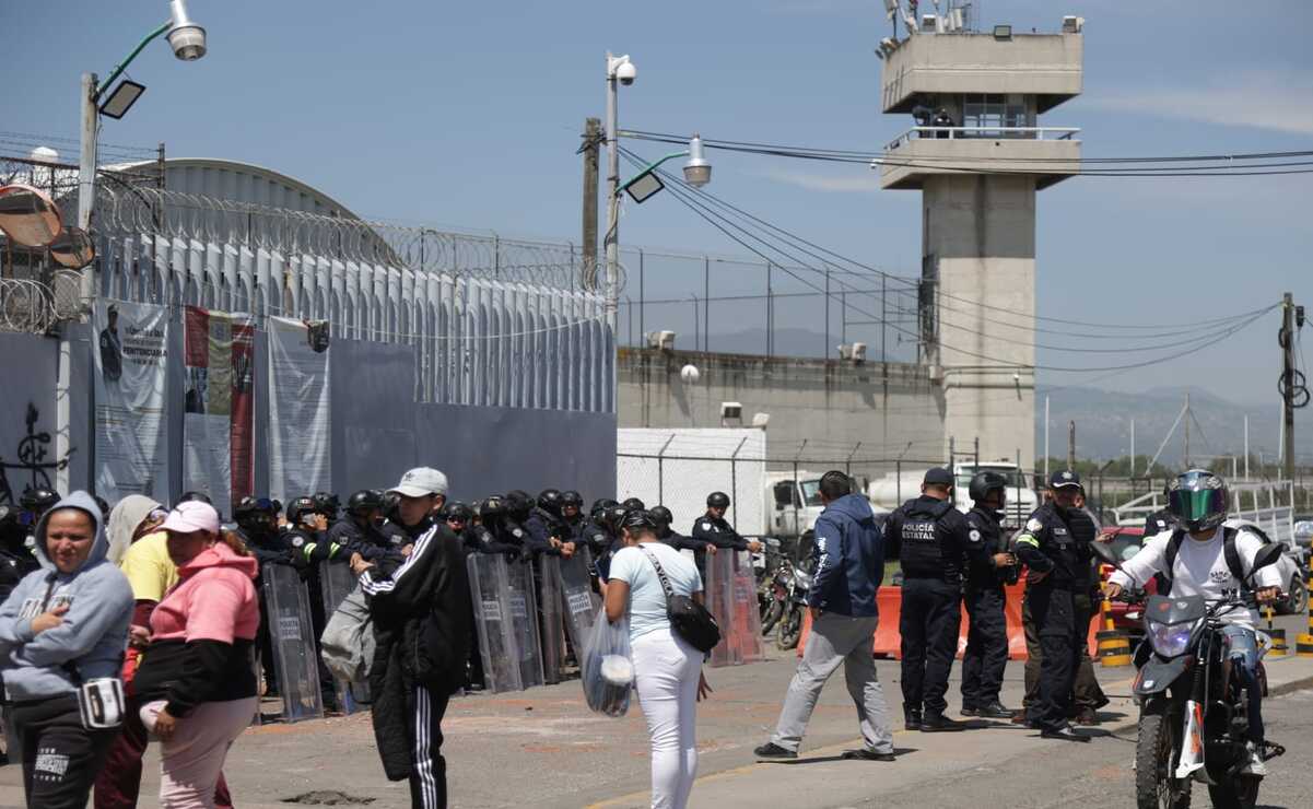 La CODHEM realizó una visita al penal / Foto Carlos Mejía