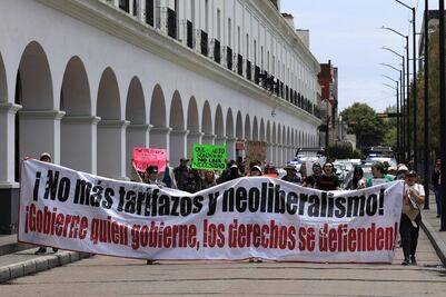 ¡No al tarifazo! Demanda de estudiantes y colectivos para frenar el aumento al transporte público