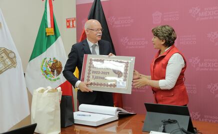 La gobernadora Delfina Gómez recibe al embajador de Alemania: un paso hacia la cooperación económica
