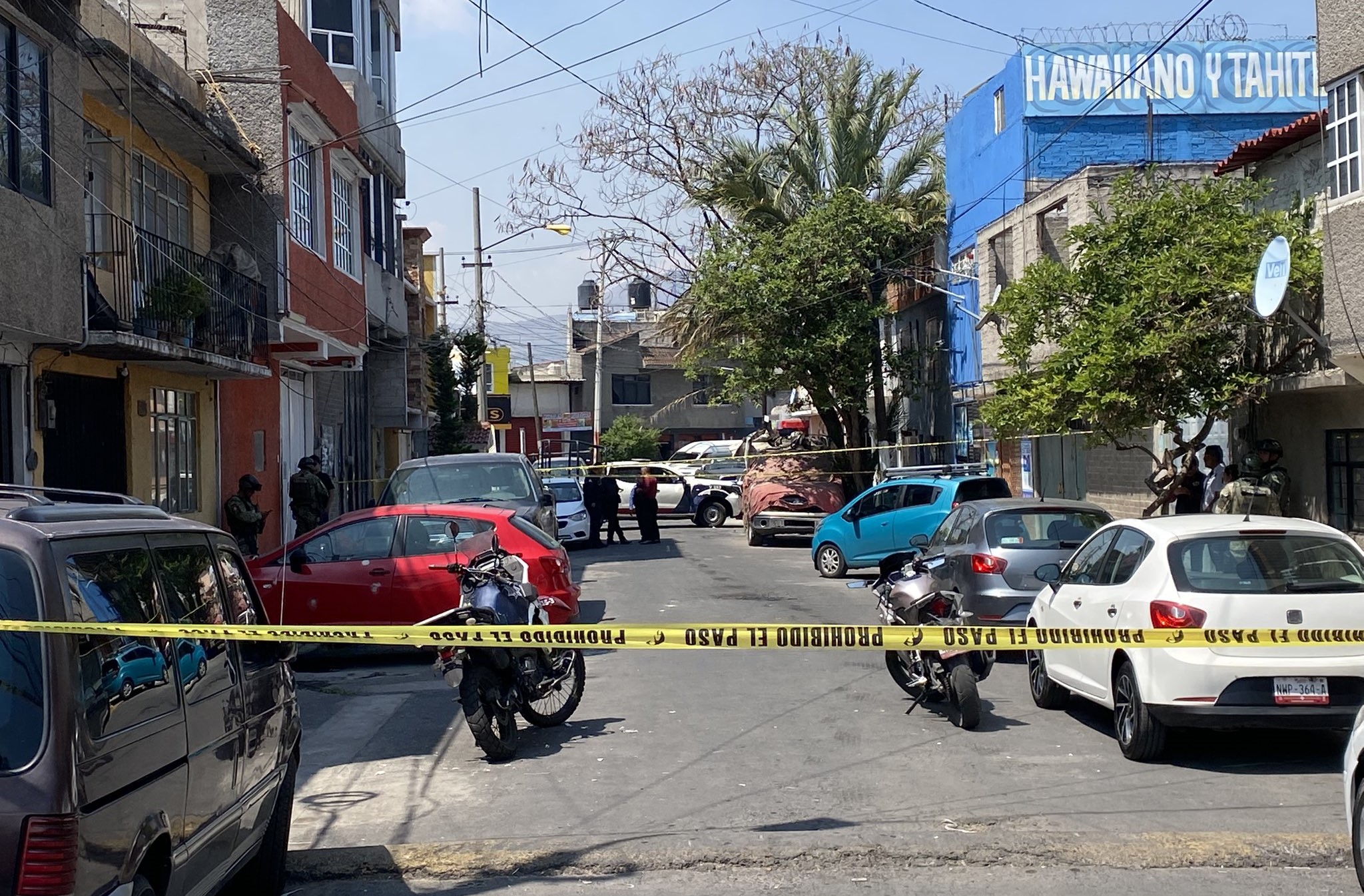 Luis Ávalos presentaba una herida en la cabeza, por lo que perdió la vida en el lugar. Foto: Especial