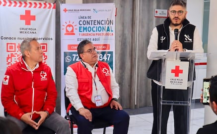 Cruz Roja Toluca habilita línea de apoyo emocional