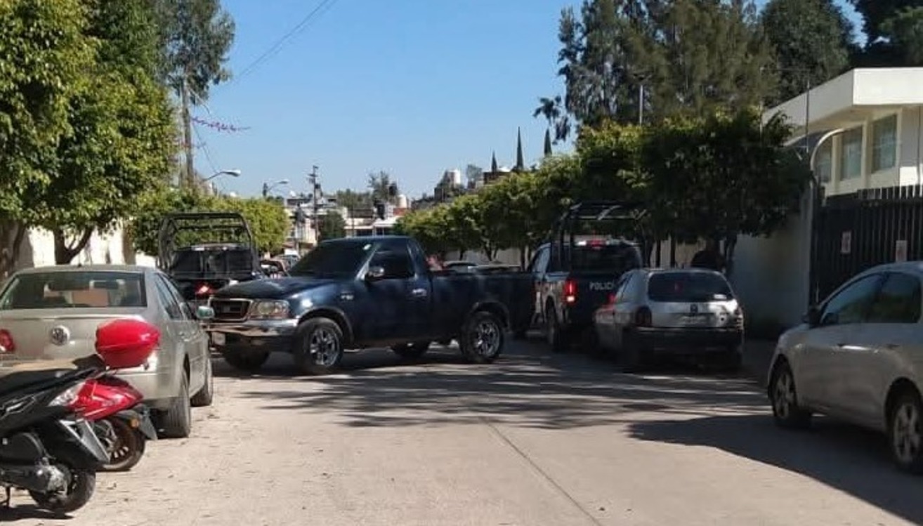 El bloqueo está por el Hospital General, en la salida a Toluca. Foto Especial
