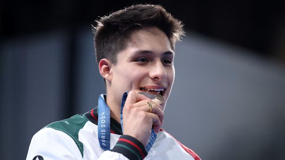 En los Juegos Olímpicos de París 2024, Olvera se colgó la medalla de bronce. Foto Especial