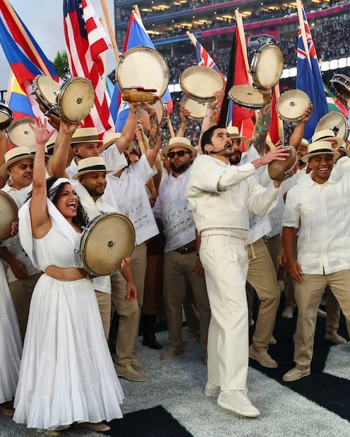 El mensaje fue interpretado como un llamado a la inclusión y al reconocimiento de las identidades que conforman América. Foto: especial