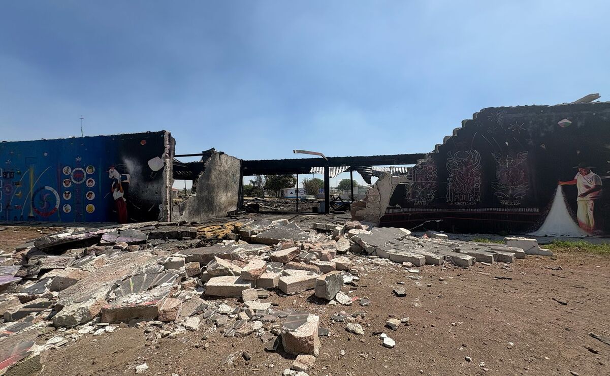La explosión ocurrida en el Paraje de Xahuento también dejó otras 3 personas heridas / Foto Arturo Contreras