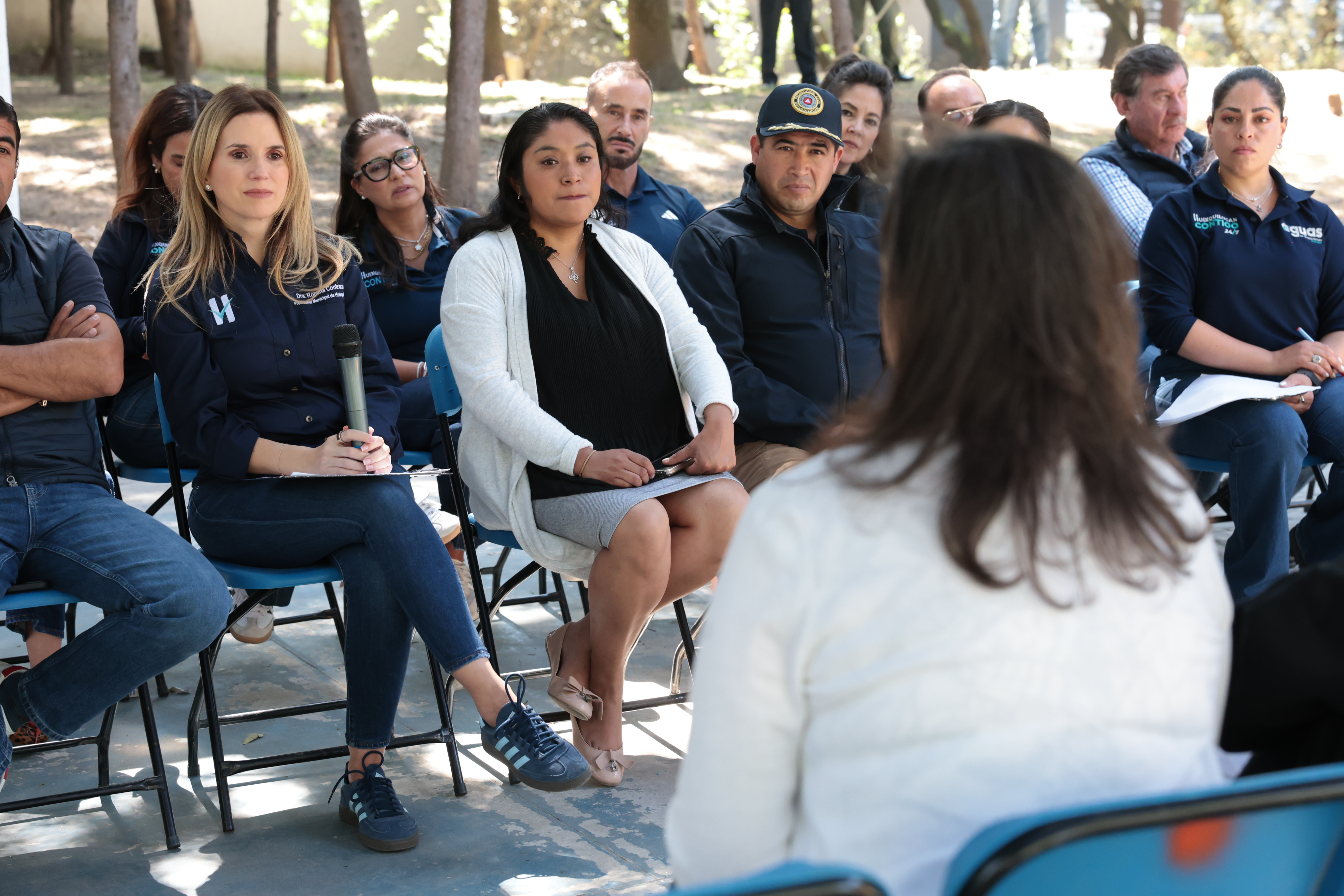 La encuestadora Statistical Research Corporation, colocó a la alcaldesa de Huixquilucan en el primer lugar de su medición de octubre, con 65.2 por ciento de aprobación en el Estado de México. Foto: especial