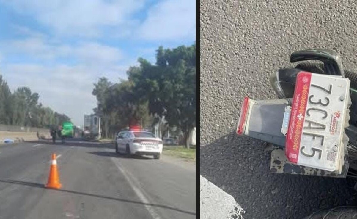 Muere motociclista en carriles centrales de la México-Querétaro, a la altura de Cuautitlán Izcalli