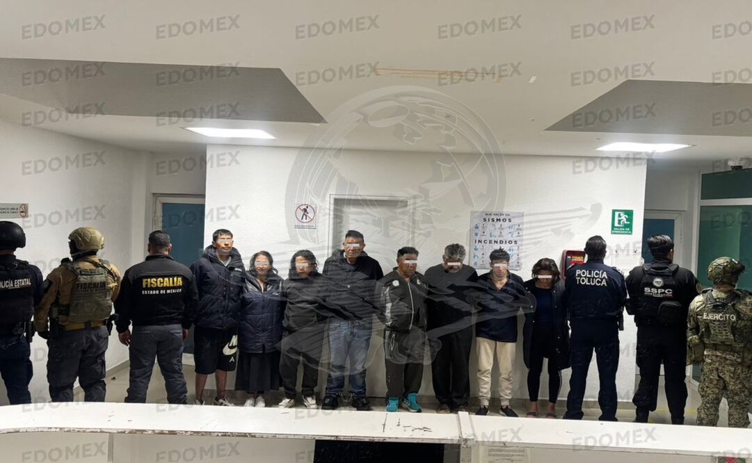 Elementos de las corporaciones referidas llevaron a cabo movilizaciones tanto en los municipios de Toluca y Zinacantepec / Foto: Claudia Rodríguez