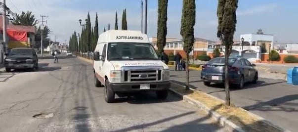 Balean a hombre en Villas Santín, Toluca