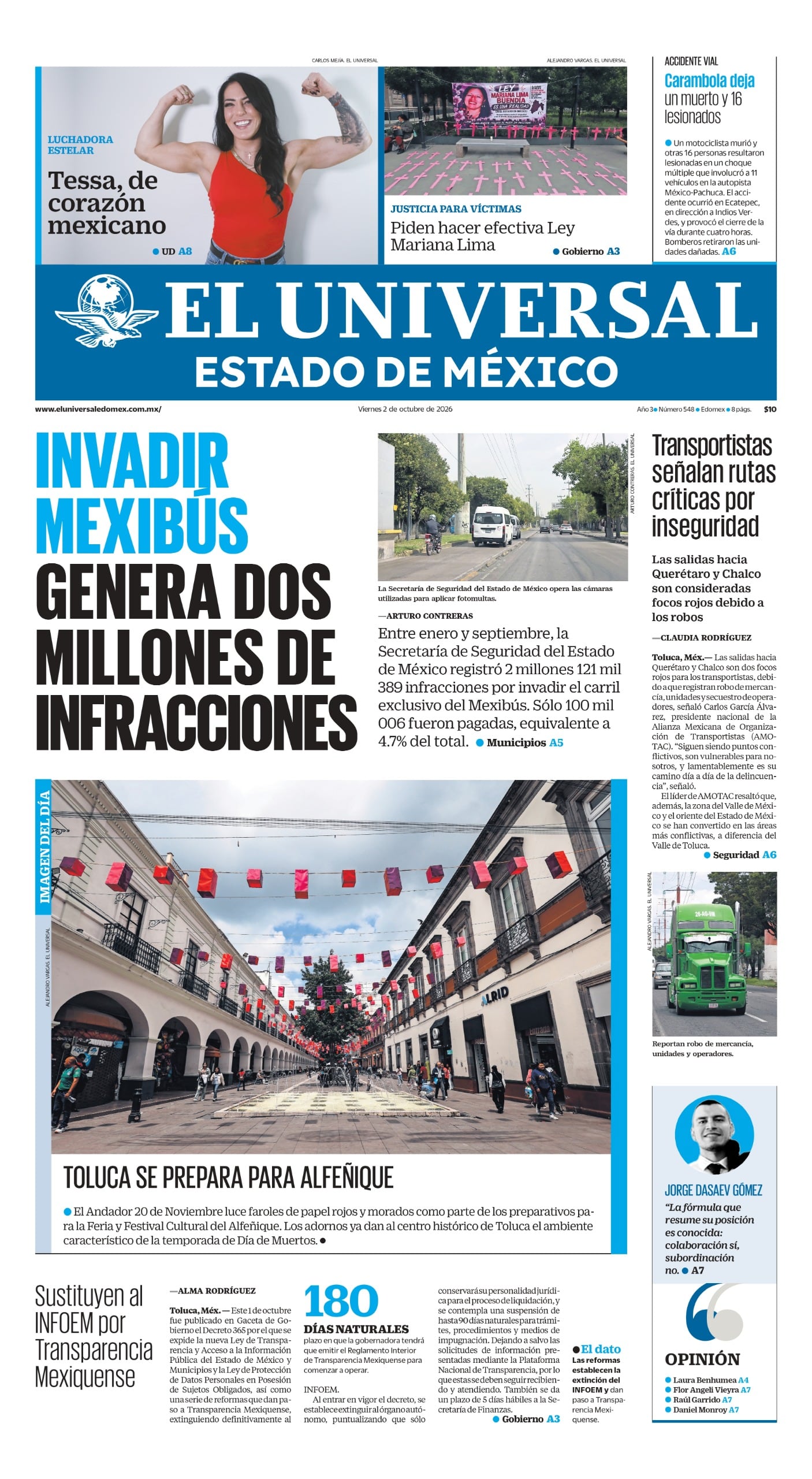 Portada 02 de octubre de 2026