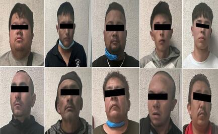 Detienen a 14 sujetos por intento de invasión de casa en Tecámac