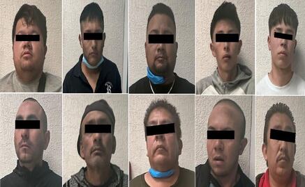 Detienen a 14 sujetos por intento de invasión de casa en Tecámac