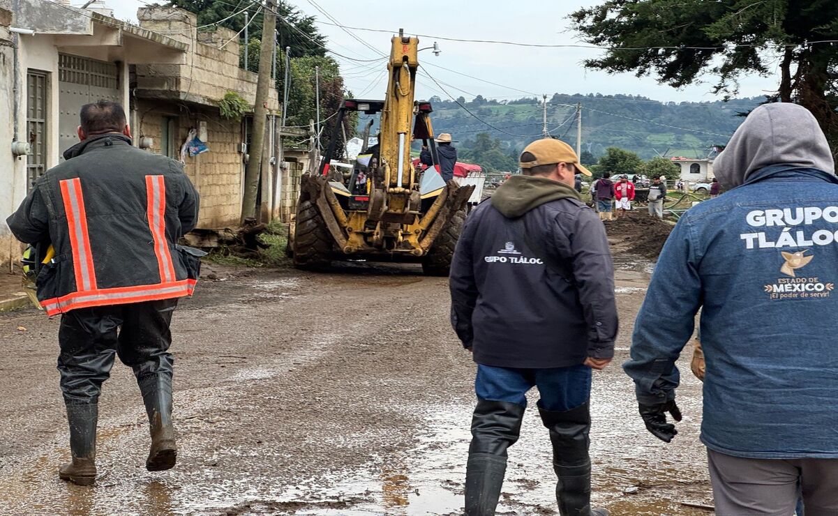 40 elementos del Grupo Tláloc trabajan intensamente en la zona afectada. Foto: Especial