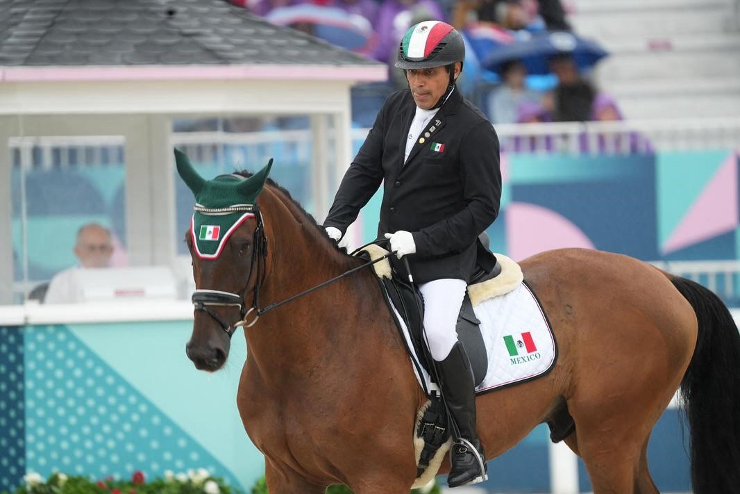 El jinete mexicano Ignacio Treviño busca su cuarto campeonato nacional. Foto Especial