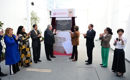 Delfina Gómez inaugura archivo judicial y fortalece la justicia