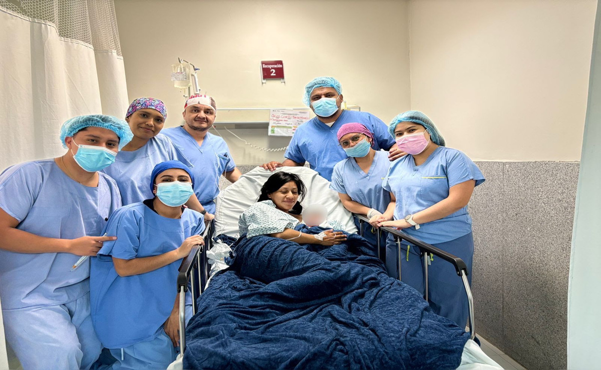 Los padres de la bebé expresaron su felicidad / Foto Especial