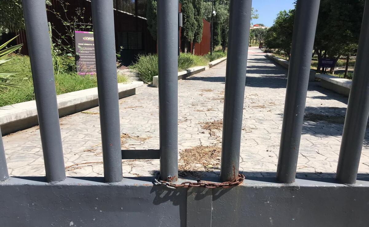Desde finales del año pasado, el Parque de Las Ciencias de Tlalnepantla cerró sus puertas. Foto: Rebeca Jiménez