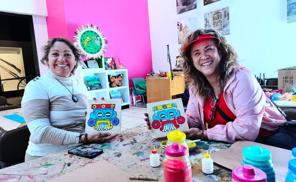 Manos mexiquenses rescatando el pasado: Taller de modelado en "Cero fino" con motivos prehispánicos. Foto Especial