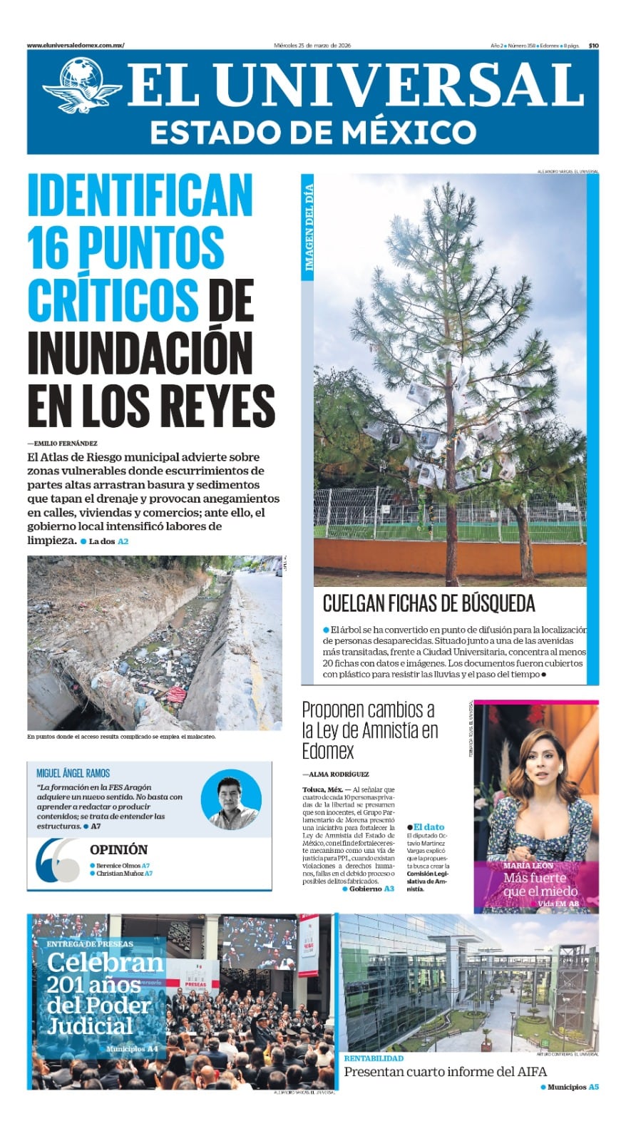 Portada 25 de marzo de 2026