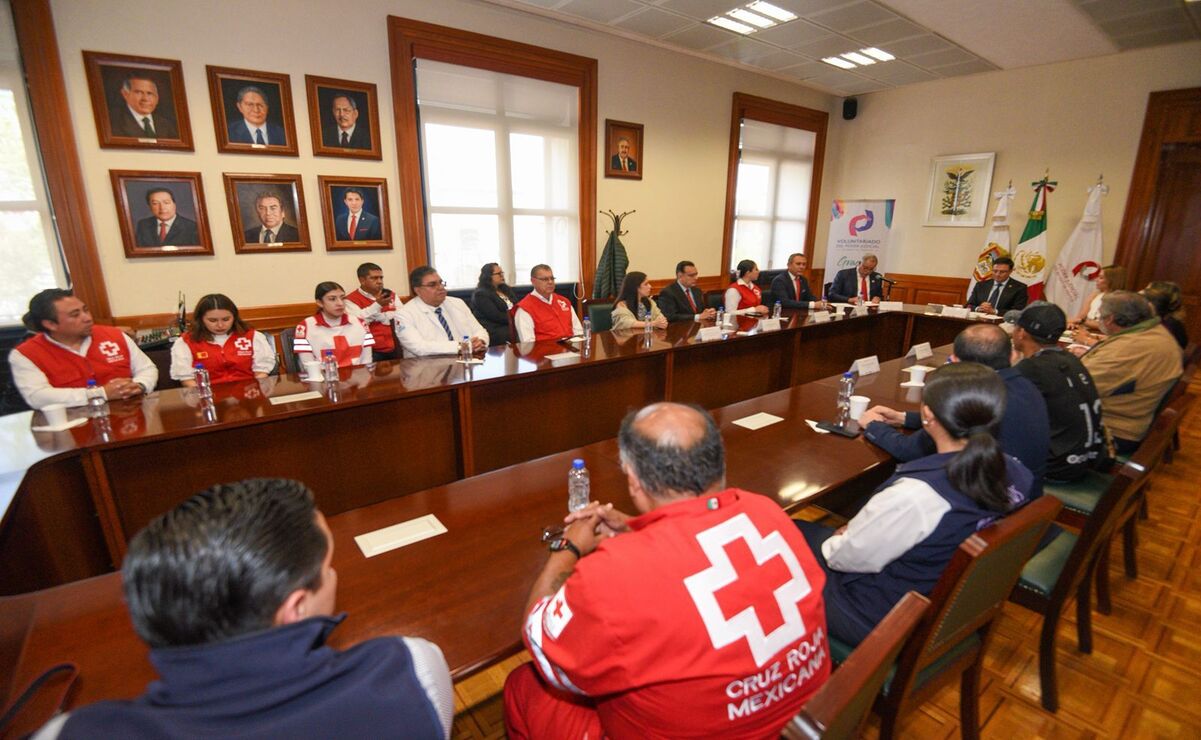 Poder Judicial del Edomex y Cruz Roja se unen para brindar atención médica a migrantes de Metepec