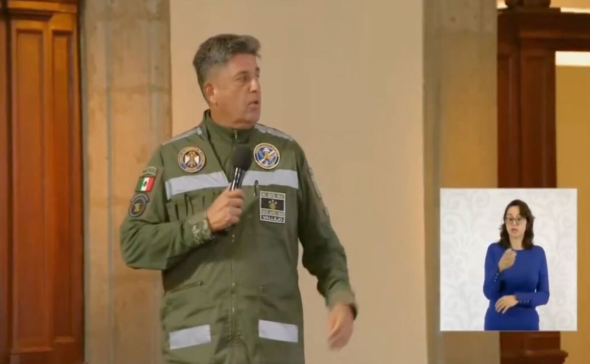 El General Ricardo Vallejo, comandante del Agrupamiento de Ingenieros “Felipe Ángeles”, dio detalles de los proyectos que se desarrollan en el Valle de México. Foto: Especial