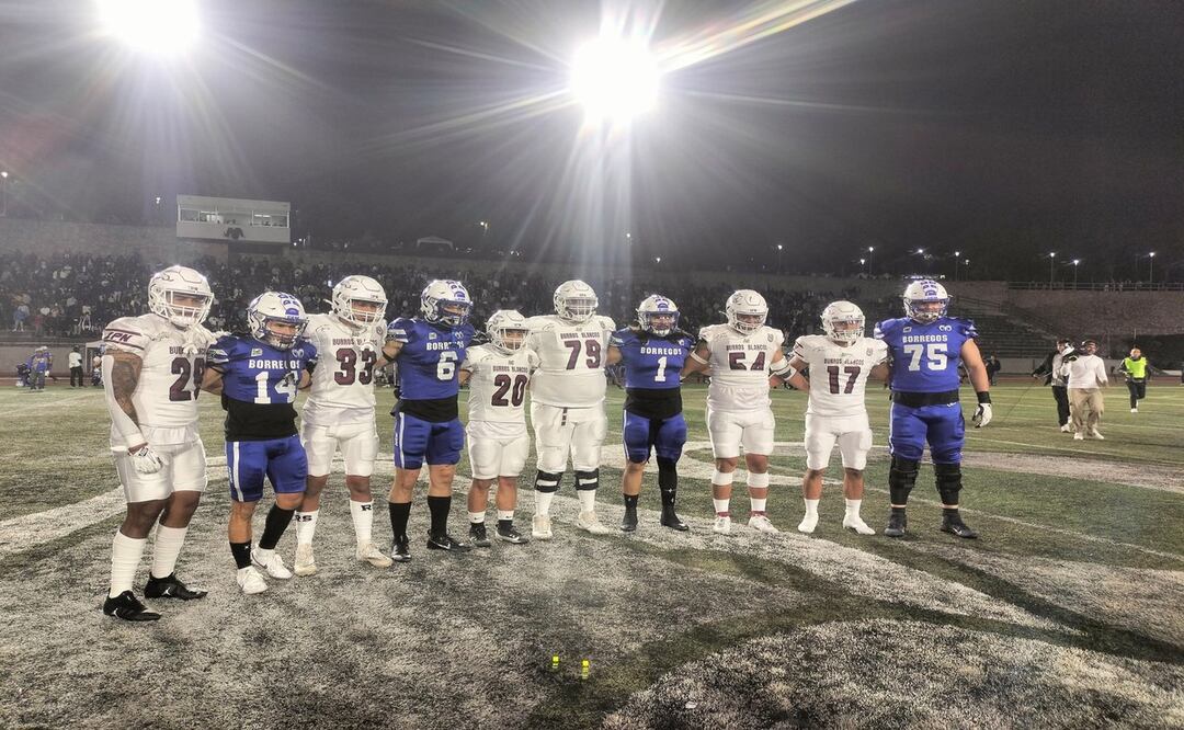 Borregos Campus Estado de México, vencieron 16-0 a los Burros Blancos del IPN Foto: Especial