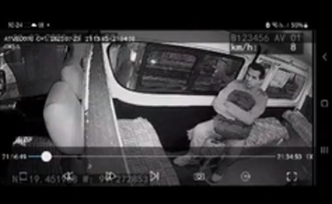 El conductor aceleró para evitar el atraco / Foto: Especial