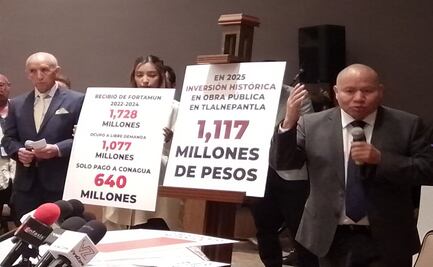 Alcalde de Tlalnepantla revela millonarios adeudos municipales