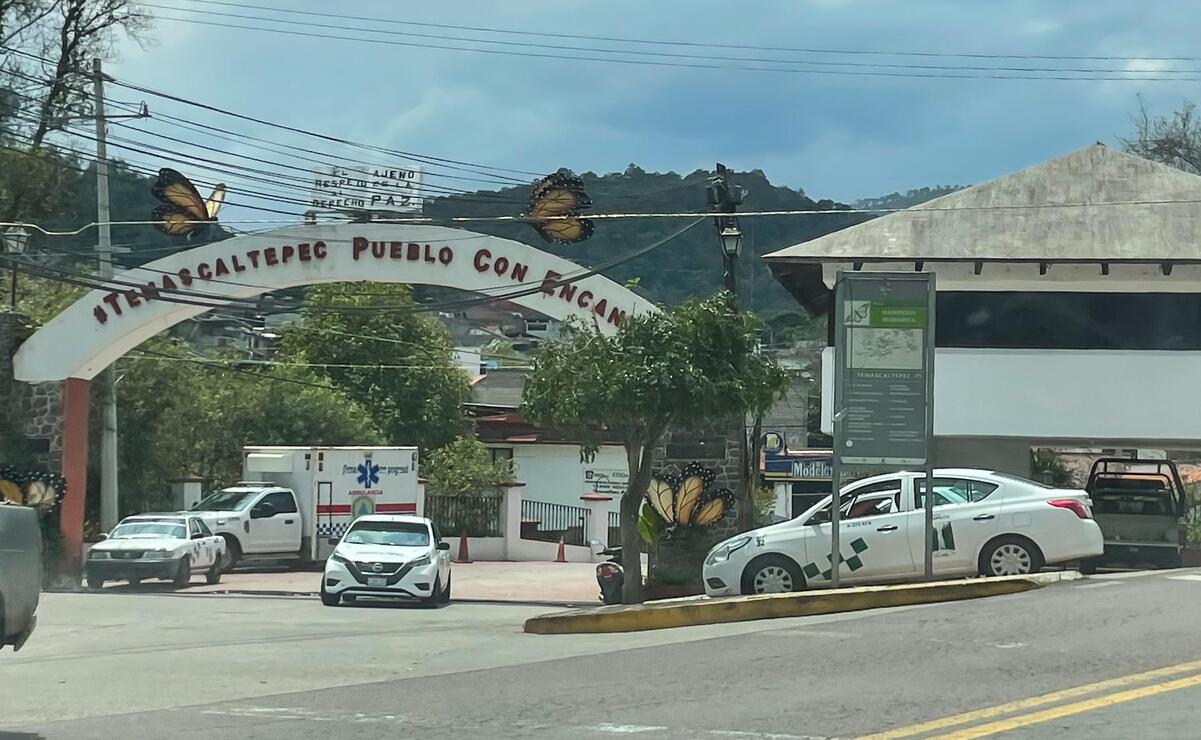 Temascaltepec muestra cierta normalidad / Foto: Alejandro Vargas