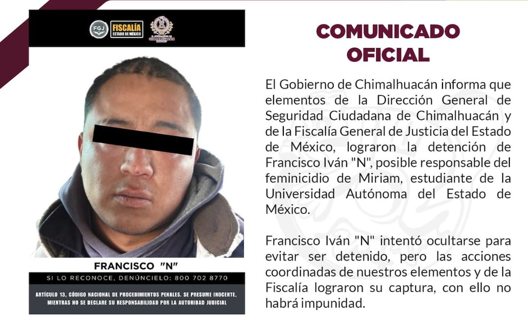 El Ministerio Público definirá la situación jurídica del imputado en las próximas horas. Foto Especial