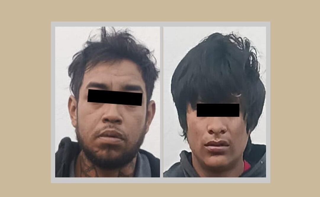 Les confiscaron un frasco de cristal con aparente marihuana / Foto Especial